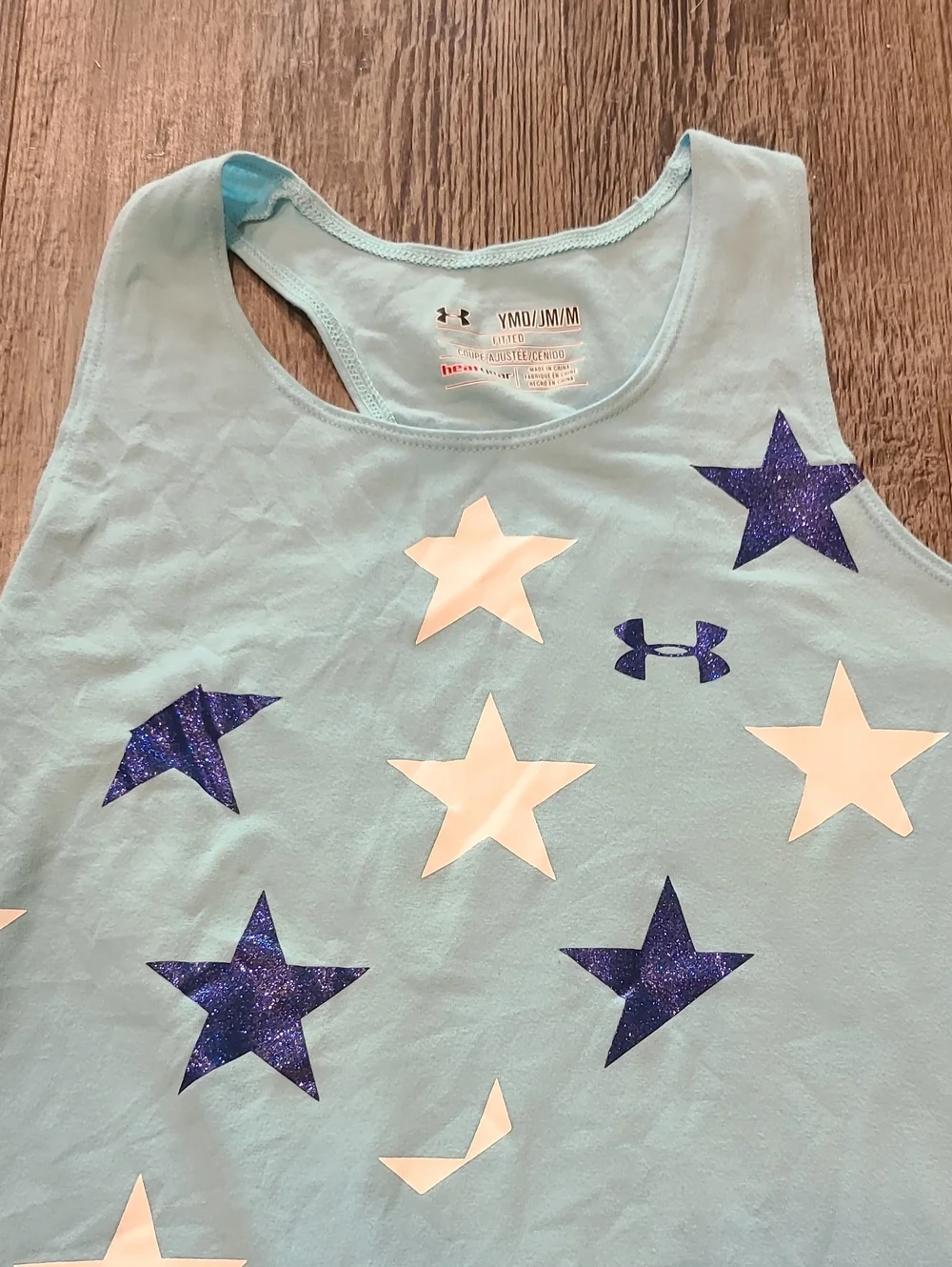 Under Armour Aqua Star Tank Top &  Shorts Set Size Medium